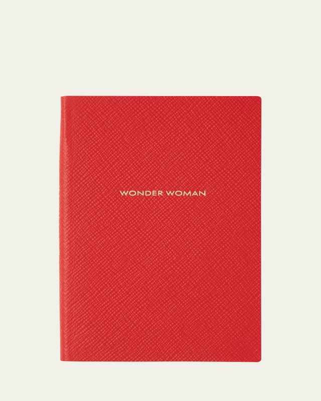 Chelsea Cross-Grain Leather Notebook